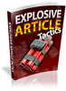 Thumbnail Explosive Article Tactics plr Thumbnail Explosive Article Tactics plr
