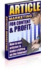 Thumbnail Article Marketing For Content & Profit plr Thumbnail Article Marketing For Content & Profit plr