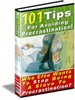 Thumbnail 101 Tips For Avoiding Procrastination! plr