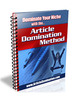 Thumbnail Article Domination Method plr