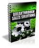 Thumbnail Breakthrough Sales Solutions PLR