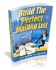 Thumbnail Build The Perfect Mailing List mrr