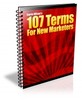 Thumbnail 107 Terms For New Marketers mrr