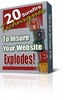 Thumbnail 20 Surefire Techniques To Insure Your Website Explodes! mrr