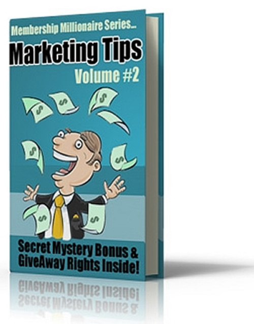 Product picture Membership Millionaire Series Marketing Tips Volume #2