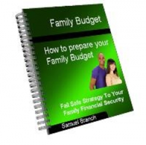 Product picture Family Budget - How To Prepare Your Family Budget