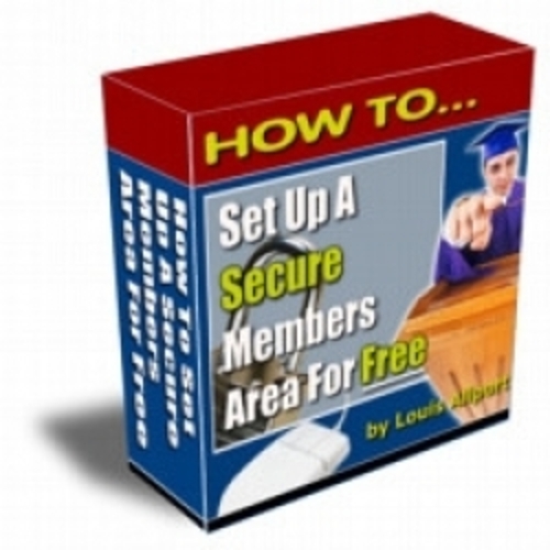 Product picture How To Set Up A Secure Members Area For Free