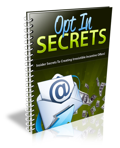 Product picture Opt In Secrets plr