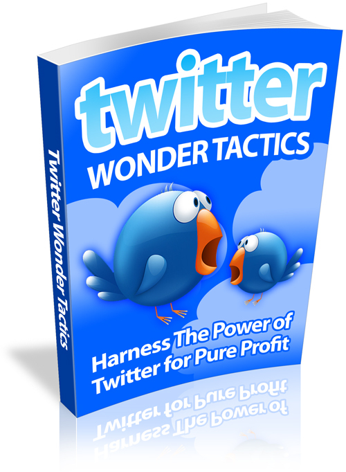 Product picture Twitter Wonder Tactics plr