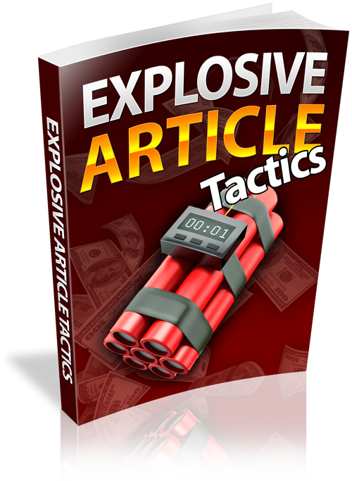 Product picture Explosive Article Tactics plr