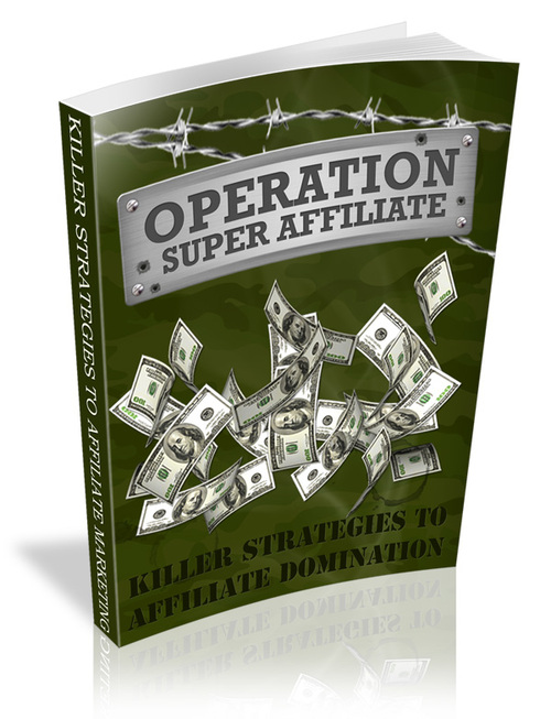 Product picture Operation Super Affiliate  plr
