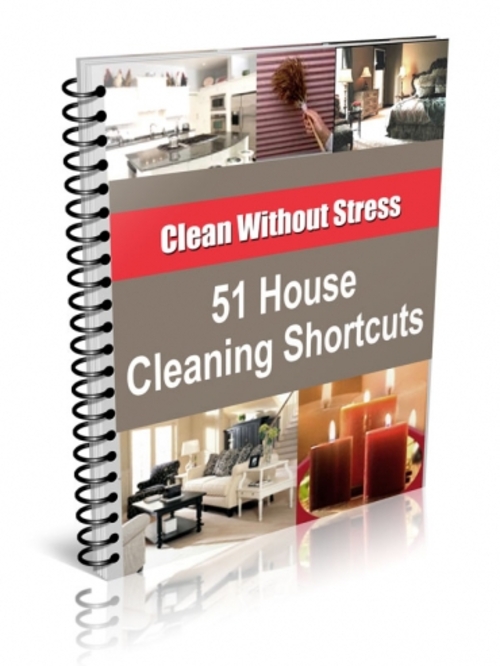 Product picture 51 House Cleaning Shortcuts plr
