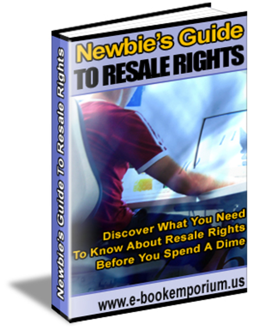 Product picture Newbies Guide To Resale Rights plr