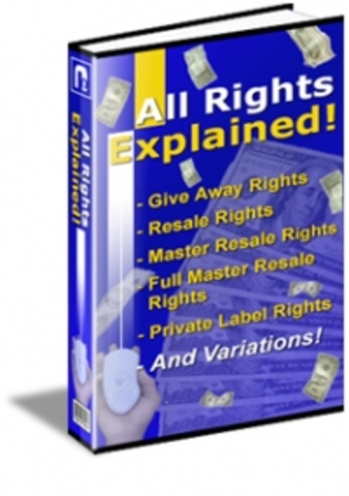 Product picture All Rights Explained plr