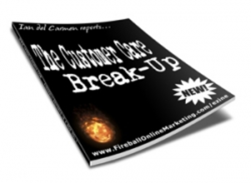 Product picture The Customer Care Break-up plr