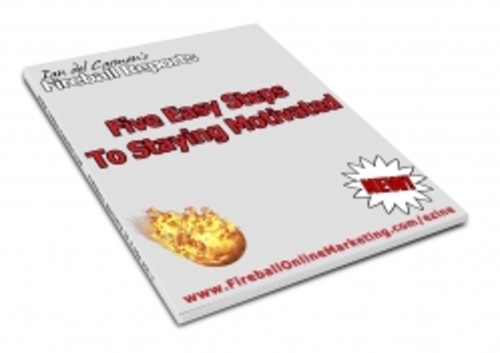Product picture Five Easy Steps To Staying Motivated plr