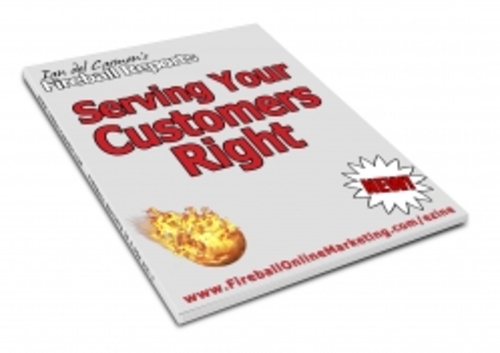 Product picture Serving Your Customers Right plr