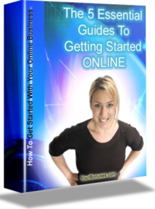 Product picture The 5 Essential Guides To Getting Started Online plr