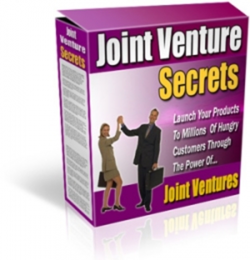 Product picture Joint Venture Secrets plr