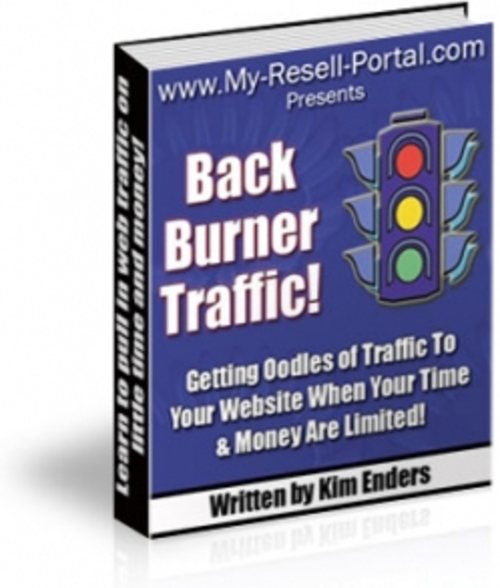 Product picture Back Burner Traffic! plr