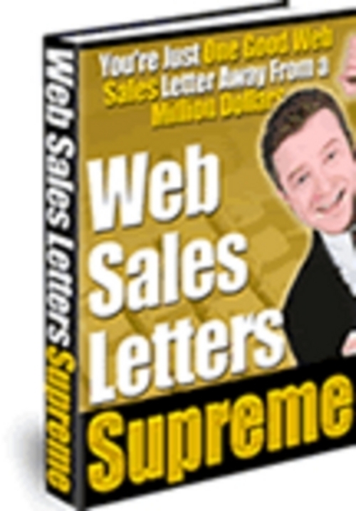 Product picture Web Sales Letters Supreme plr
