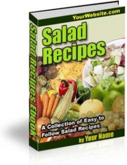 Product picture Salad Recipes plr