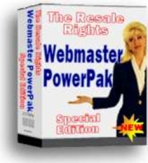 Product picture Webmaster PowerPak : Special Edition plr