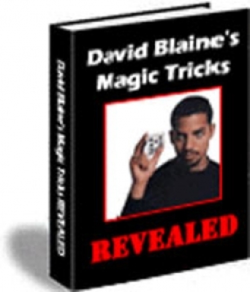 Product picture David Blaines Magic Tricks Revealed plr