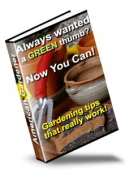 Product picture American Gardener : Gardening tips that really work! plr