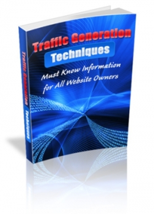 Product picture Traffic Generation Techniques plr