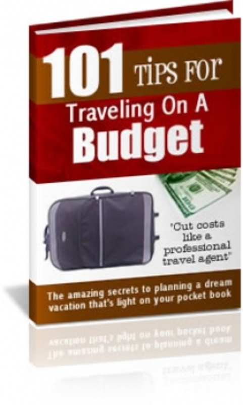 Product picture 101 Tips For Traveling On A Budget! plr
