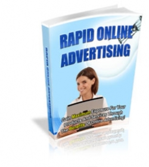 Product picture Rapid Online Advertising plr