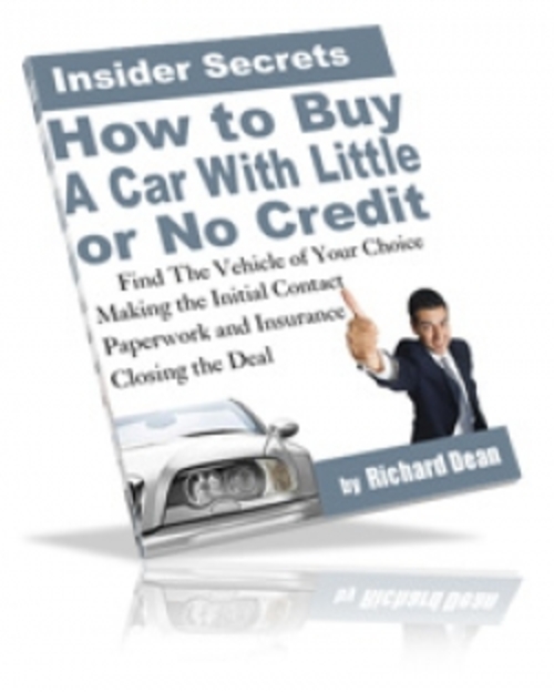 Product picture How to Buy A Car With Little or No Credit plr
