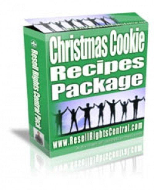 Product picture Christmas Cookie Recipes Package plr