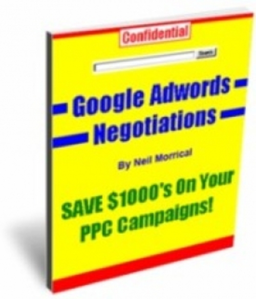 Product picture Google Adwords Negotiations plr