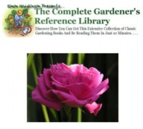 Product picture The Complete Gardeners Reference Library plr