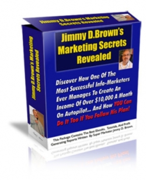 Product picture Jimmy D. Browns Marketing Secrets Revealed plr