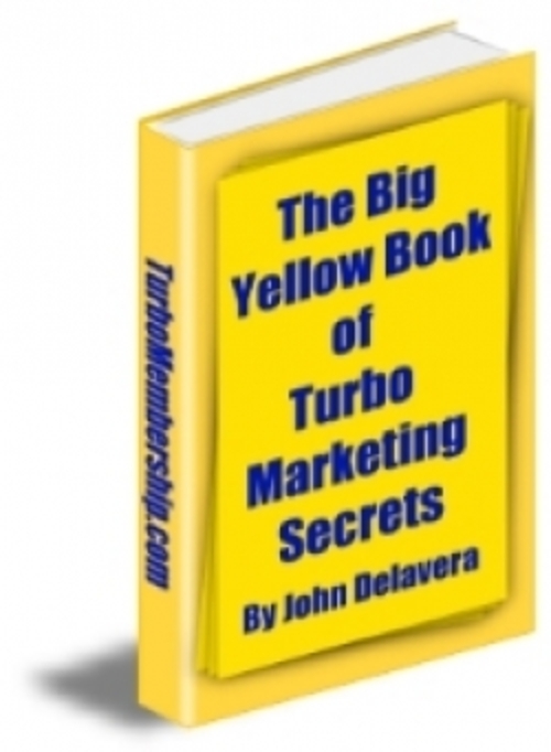 Product picture The Big Yellow Book of Turbo Marketing Secrets plr