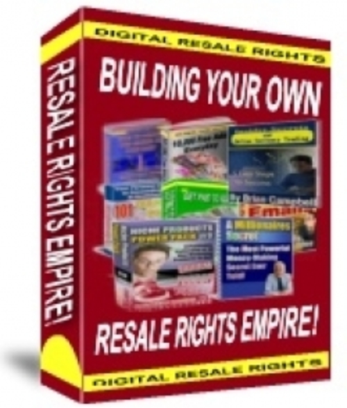Product picture Building Your Own Resale Rights Empire plr