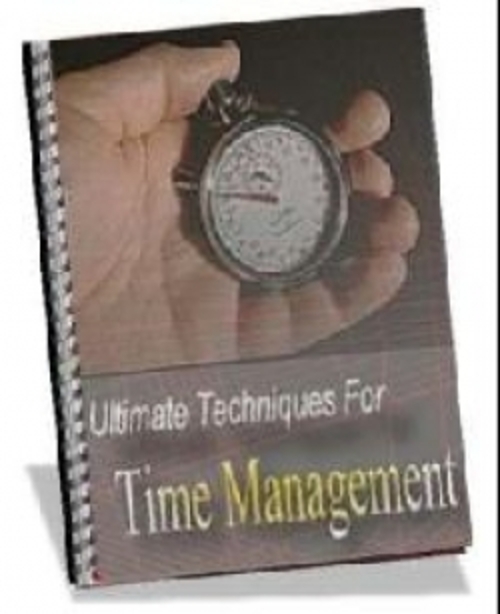 Product picture Ultimate Techniques For Time Management plr