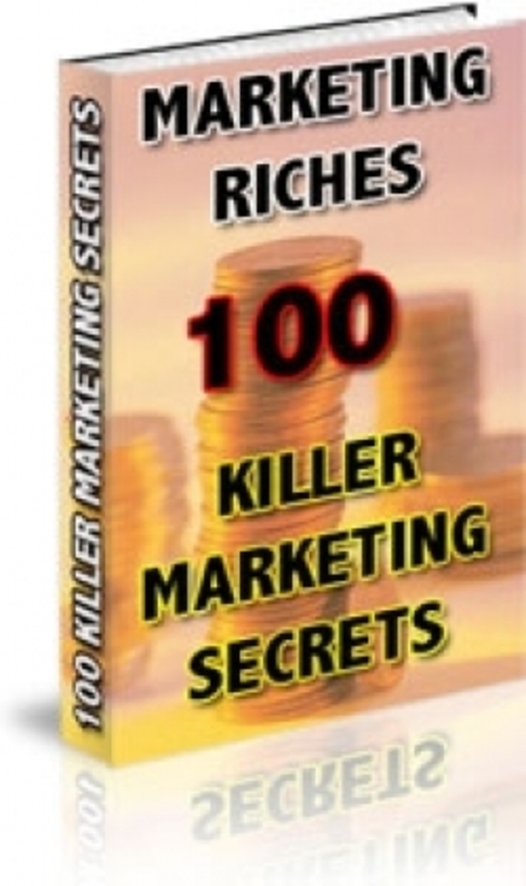 Product picture Marketing Riches plr