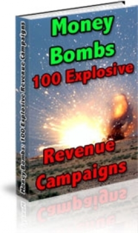 Product picture Money Bombs : 100 Explosive Revenue Campaigns! plr