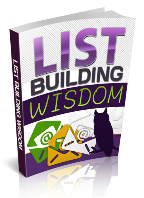 Product picture List Building Wisdom plr