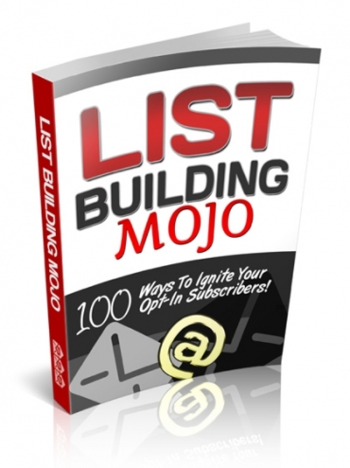 Product picture List Building Mojo plr