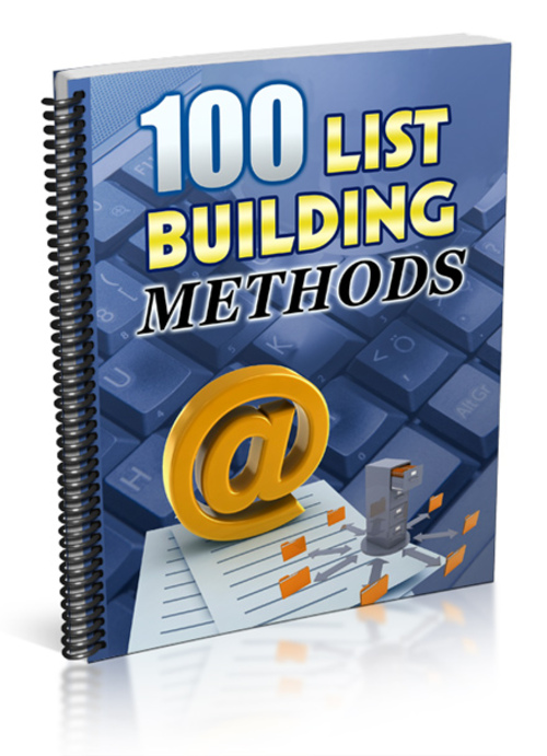 Product picture List Building Methods plr