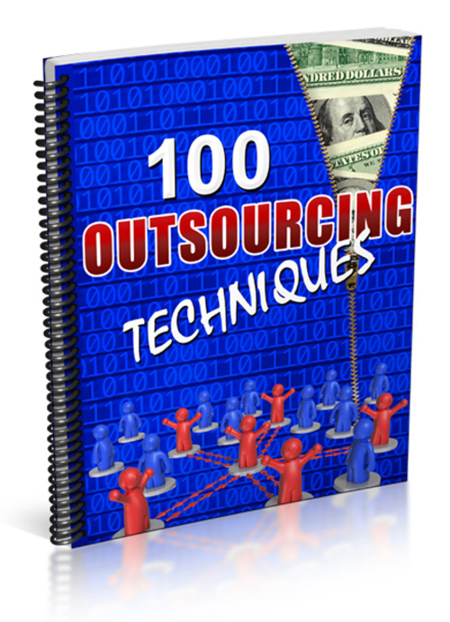 Product picture Outsourcing Techniques plr