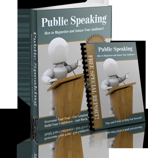 Product picture Public Speaking plr