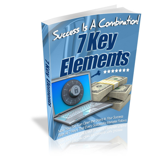 Product picture Success Is A Combination! 7 Key Elements plr