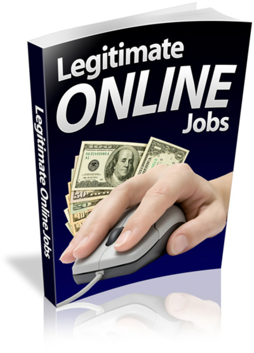Product picture Legitimate Online Jobs plr