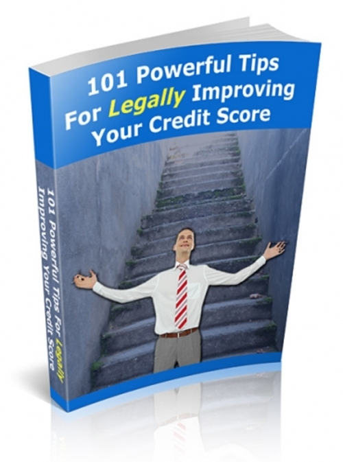 Product picture 101 Powerful Tips For Legally Improving Your Credit Score pl